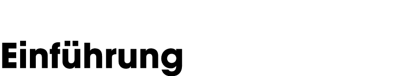 Einf hrung