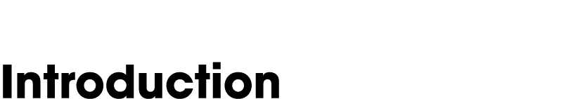 Introduction